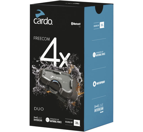 Cardo Freecom 4X with JBL Speakers