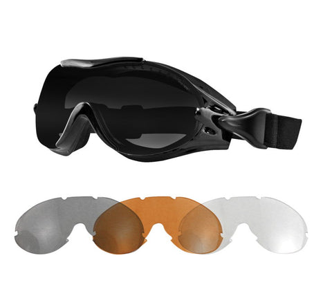 Bobster Phoenix Over The Glass Interchangeable Lens Goggles