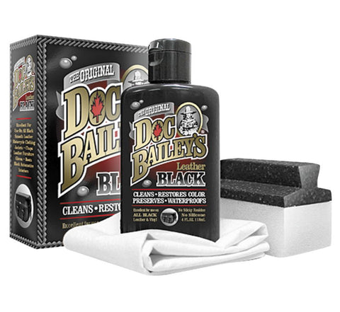 Doc Bailey's Black Leather Detail Kit